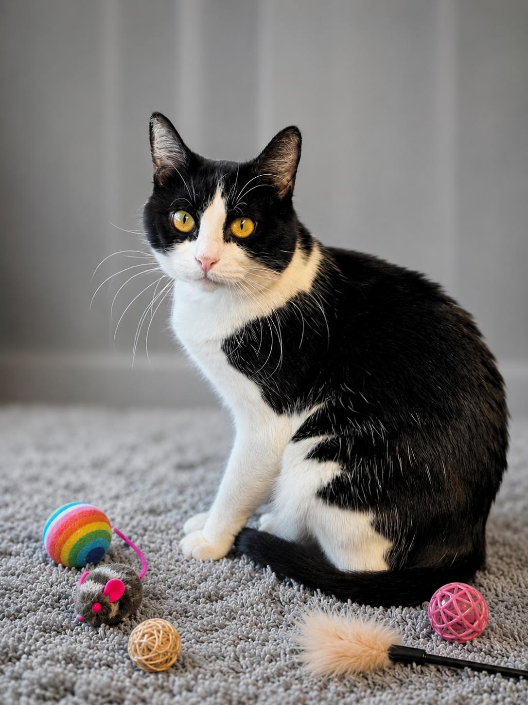 Moe, ADOPTABLE, Young Female Domestic Short Hair.