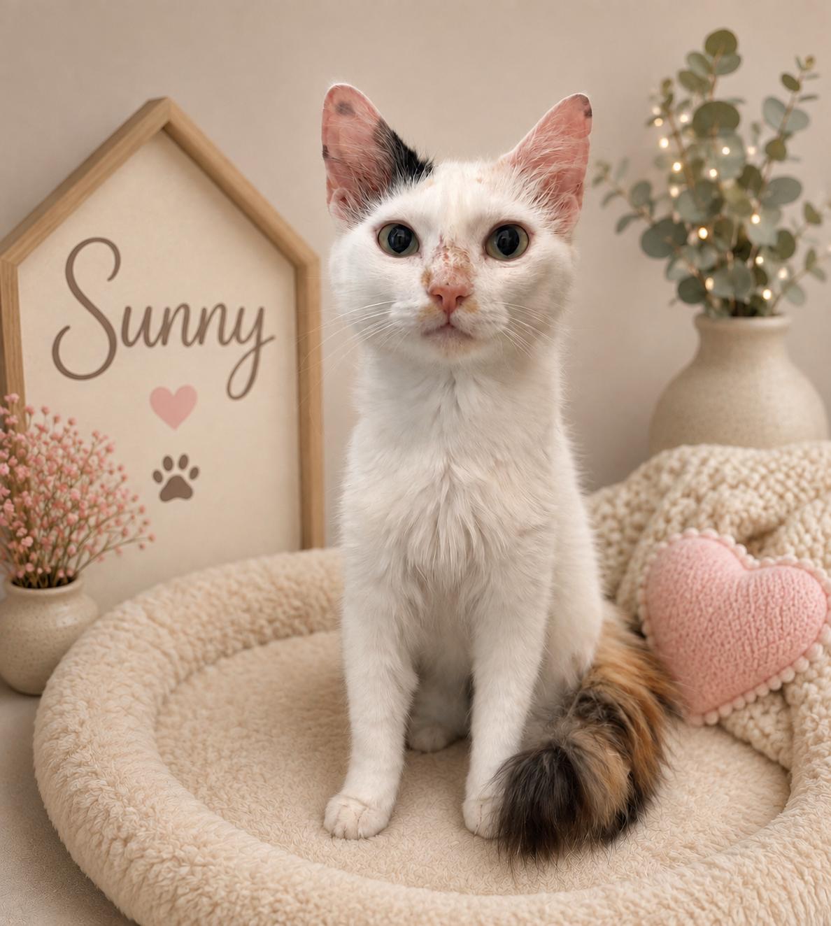 Enlarge Sunny, a Adoptable Calico in Dickinson, TX image 1/1