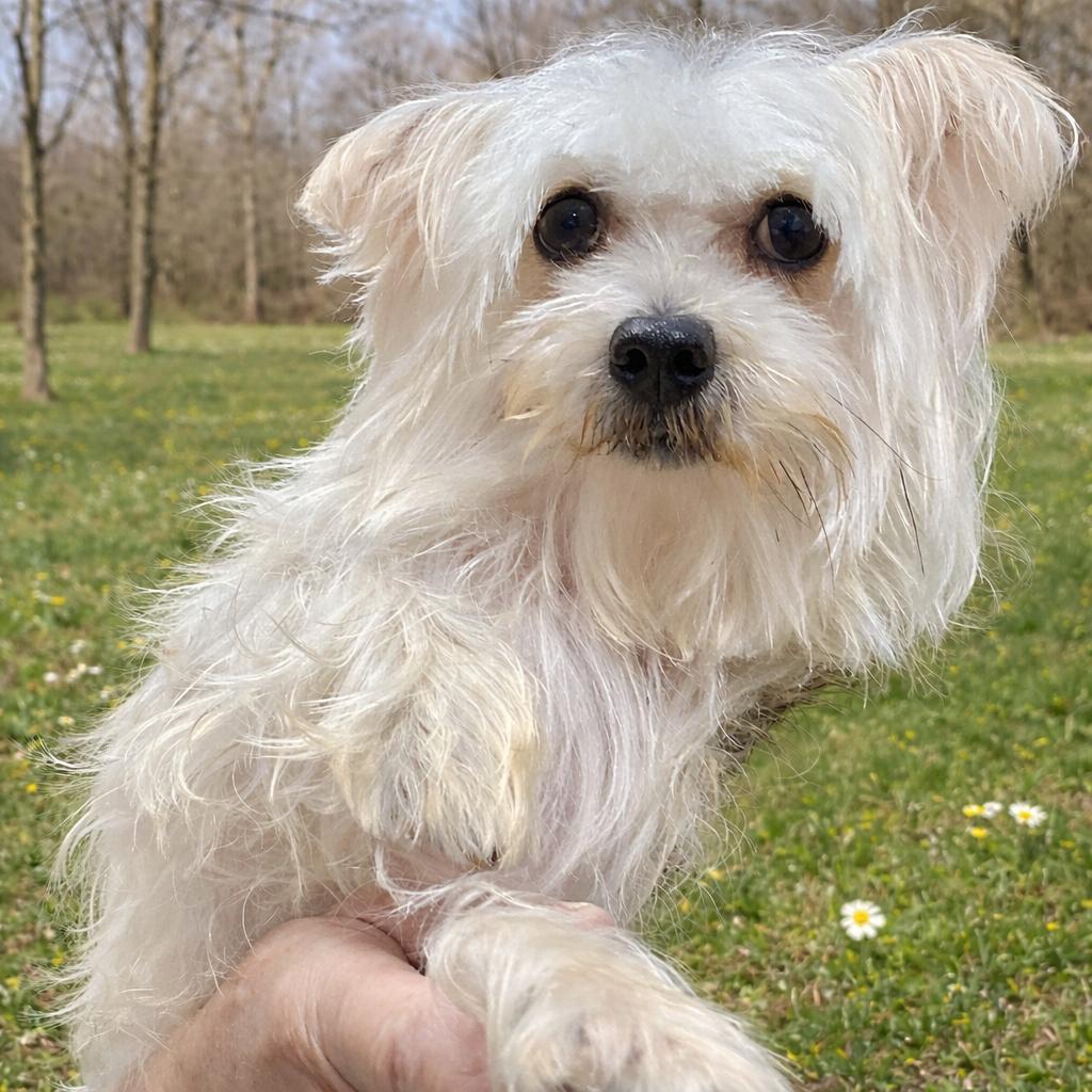 Liam, adopted, Young Male Maltese & Silky Terrier.