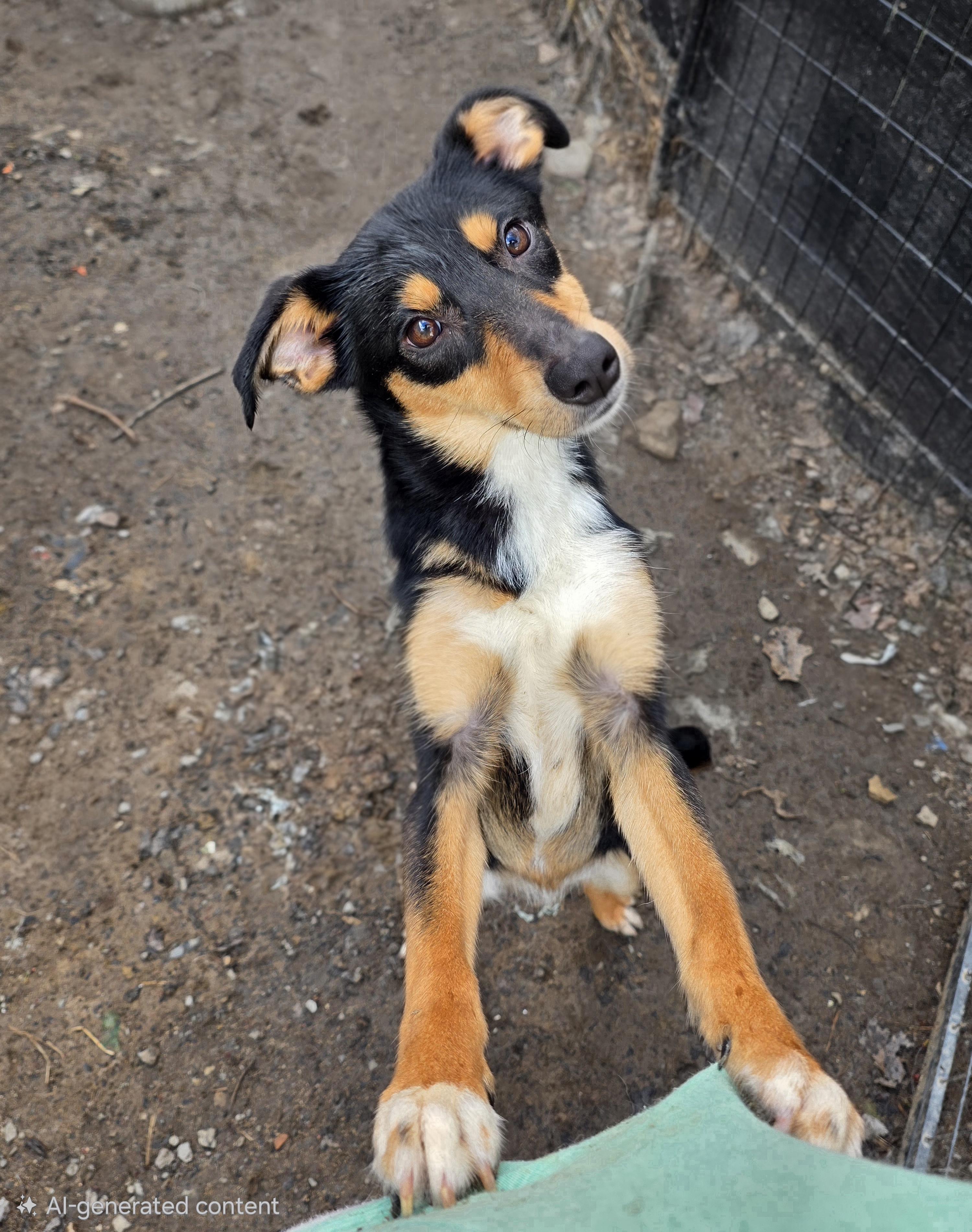 Enlarge Billie or Bronte (sisters, Separate homes), a Adopted mixed breed in Middletown, NY image 1/6