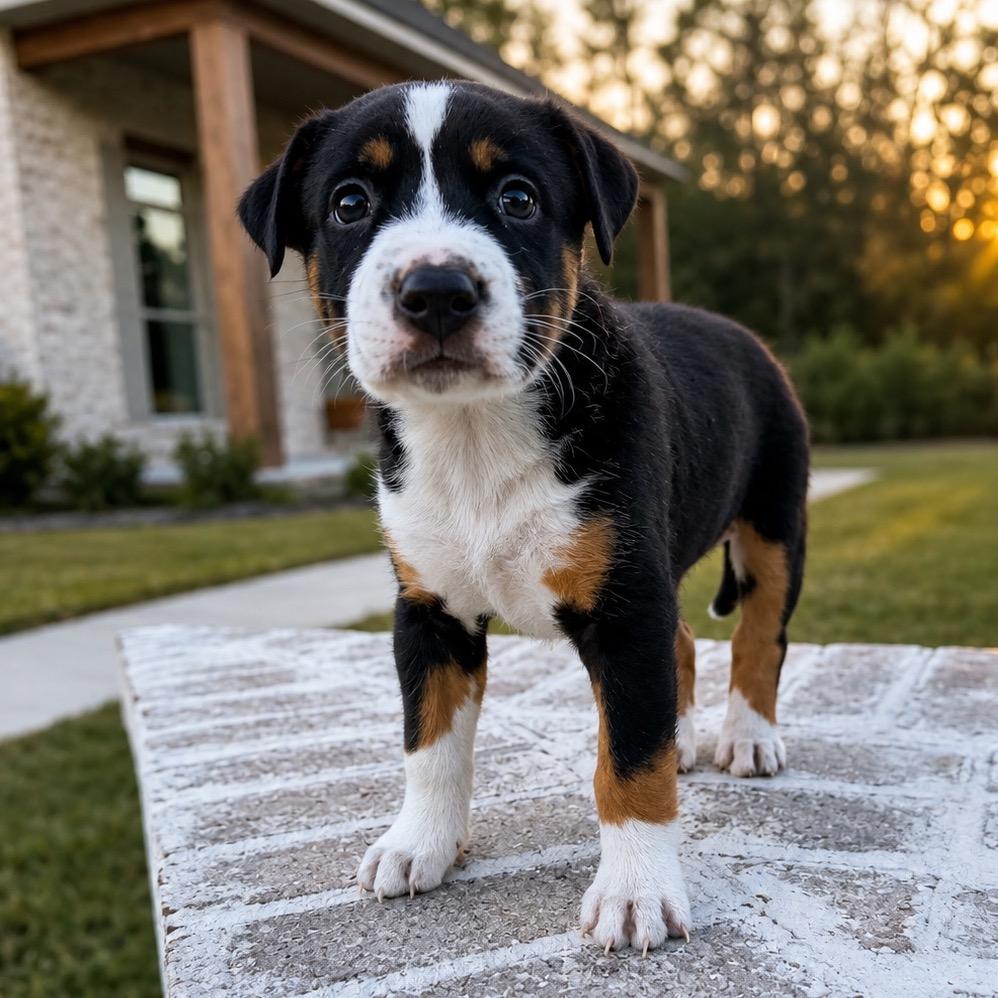 Sadie, Adoptable, Puppy Female Rat Terrier & Mixed Breed.