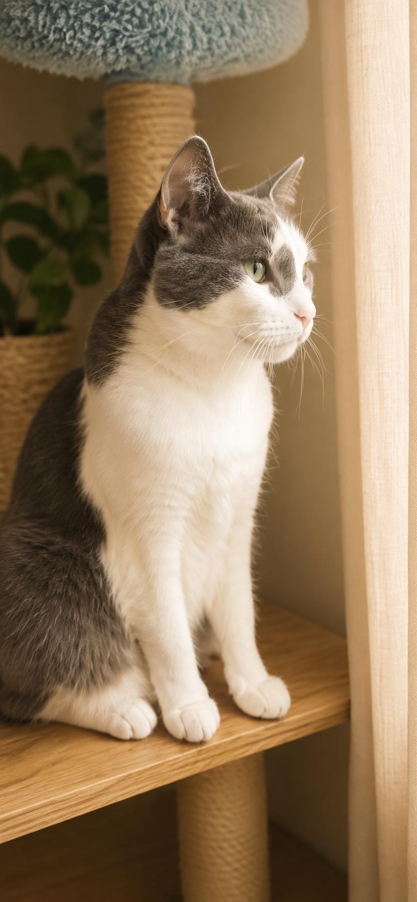 Enlarge Tiny Tim, a Adoptable Domestic Short Hair in Santa Cruz, CA image 5/5