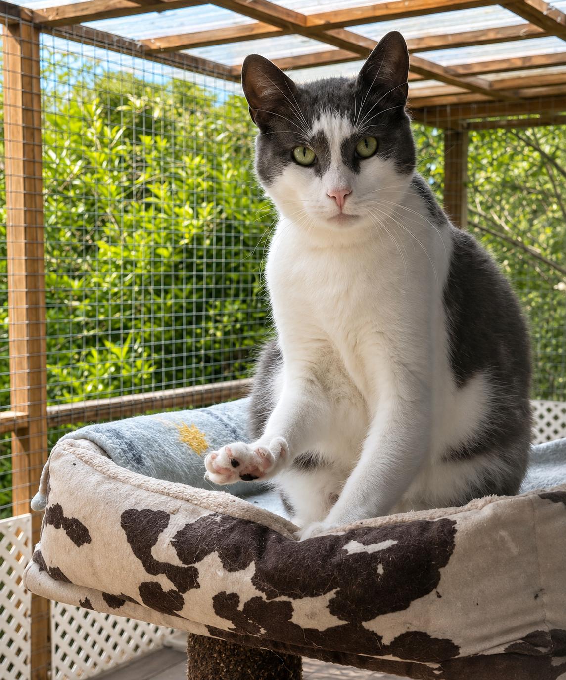 Enlarge Tiny Tim, a Adoptable Domestic Short Hair in Santa Cruz, CA image 3/5