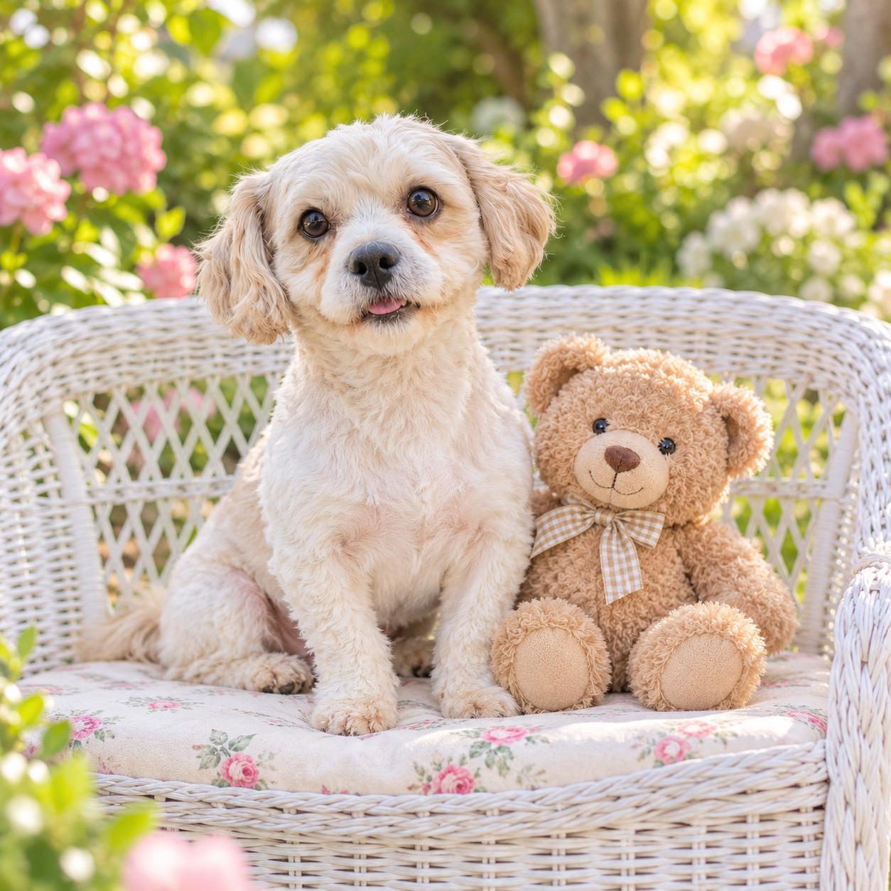 Bear, Adoptable, Young Male Cavapoo.