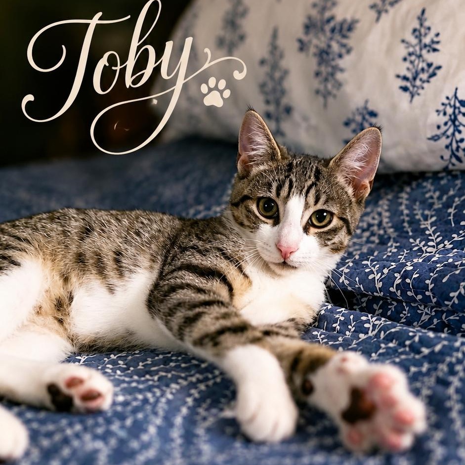 Toby, a ADOPTABLE Domestic Short Hair in West Orange, NJ image 3/3