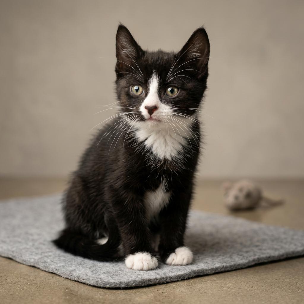 Lumiere, Adoptable, Kitten Female Domestic Short Hair.