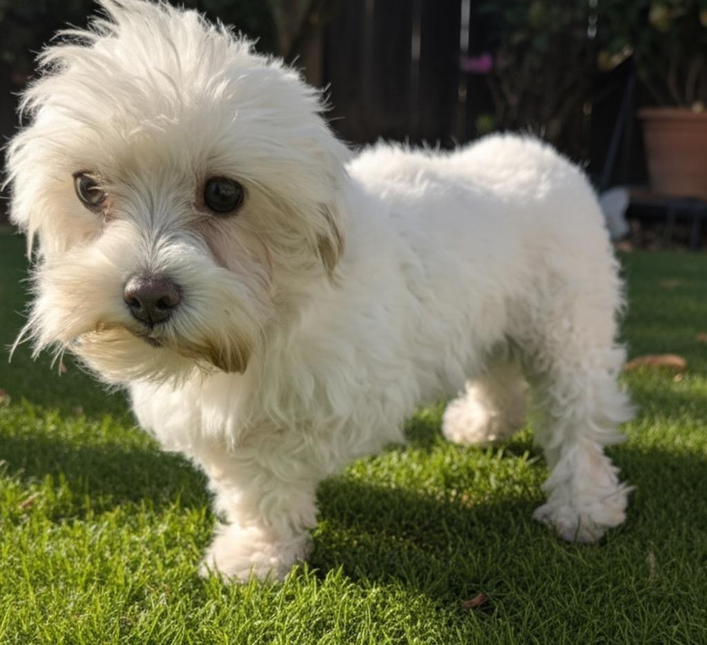 Maddy, Adopted, Adult Female Maltese.