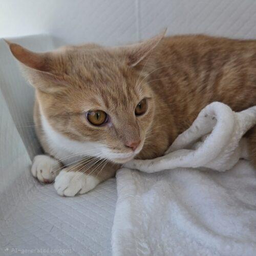 OBIE, Adoptable, Kitten Male Domestic Short Hair & Tabby.