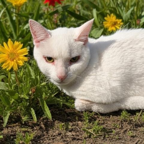 MARSHMELLOW, Adoptable, Adult Female Domestic Short Hair.