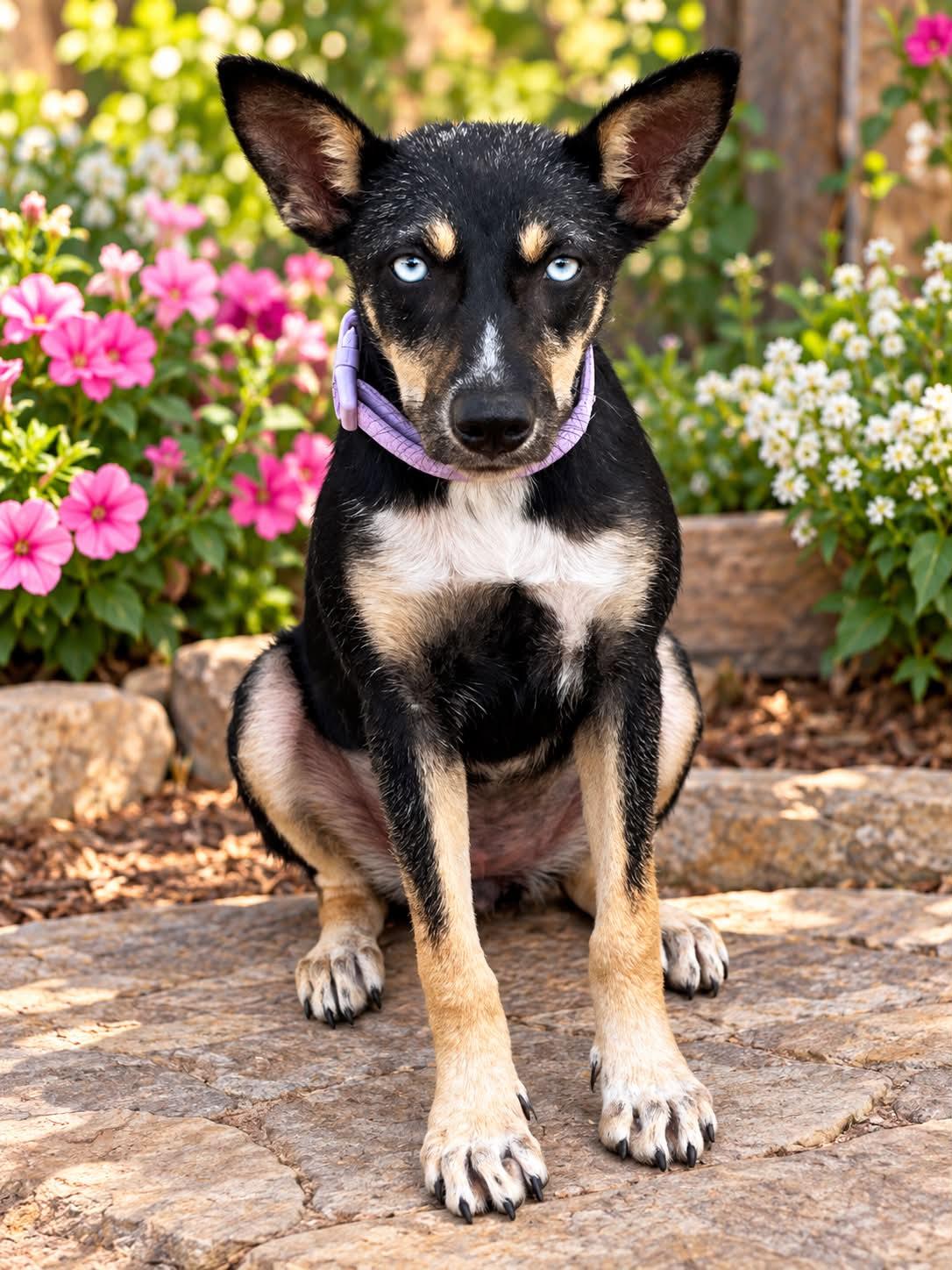 Frida, Adoptable, Adult Female Australian Cattle Dog / Blue Heeler & Chihuahua.