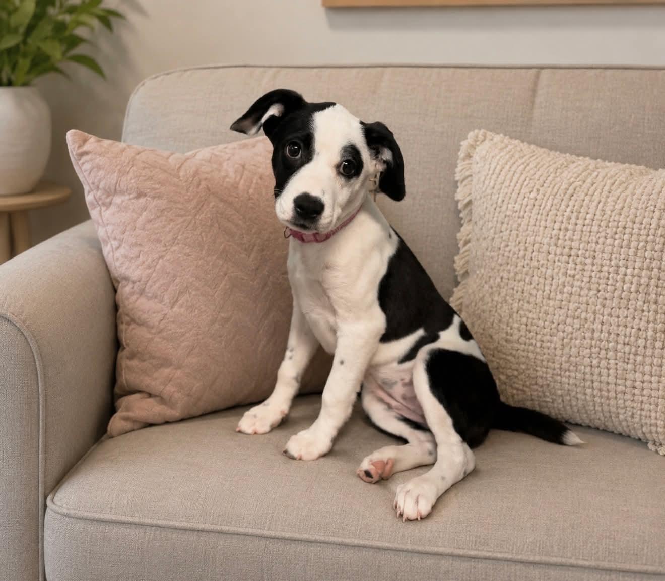 Holly, ADOPTABLE, Puppy Female American Bulldog.