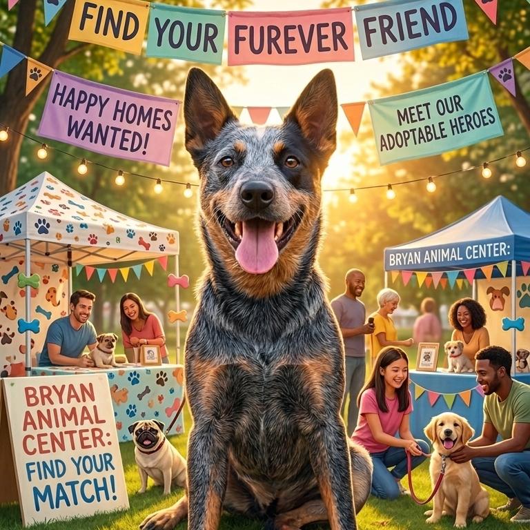 Enlarge Glo, a Adoptable Australian Cattle Dog / Blue Heeler in Bryan, TX image 3/6