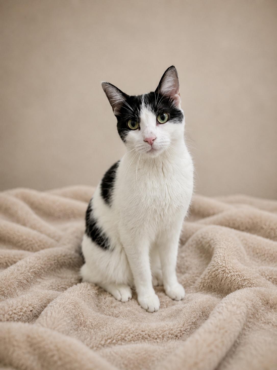 Enlarge Patchy, a ADOPTABLE Domestic Short Hair in Copley, OH image 1/1