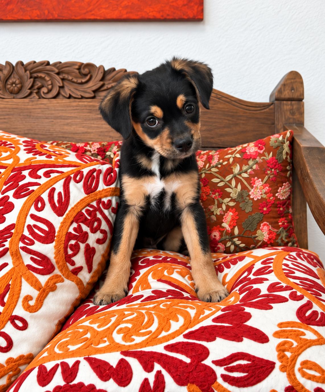 River, Adoptable, Puppy Male Terrier.