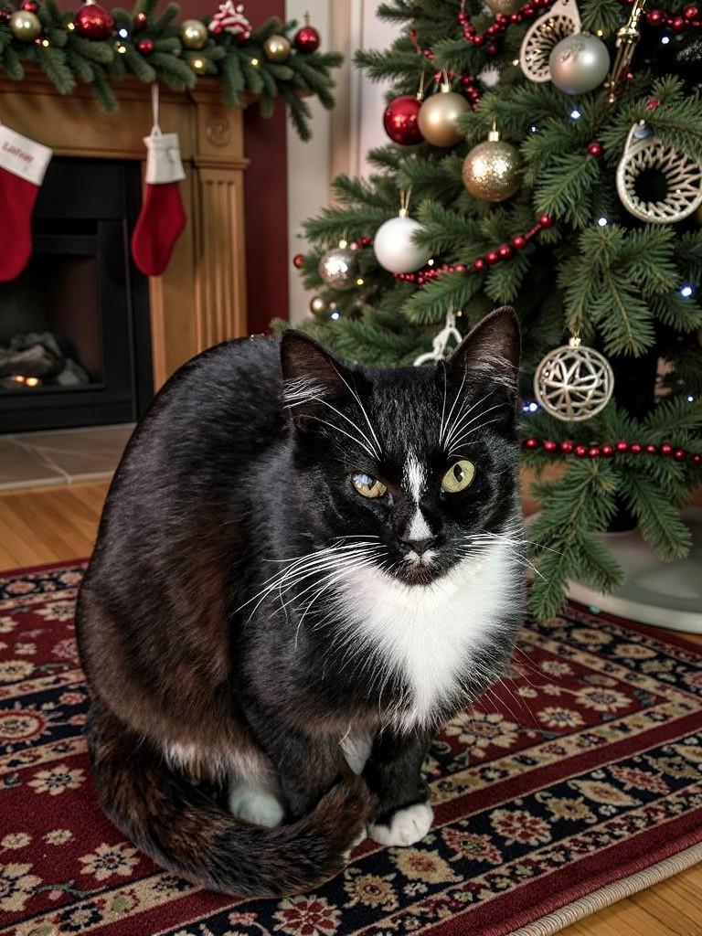 Enlarge Gia — Grace, Devotion, and a Lifetime of Love, a Adoptable Tuxedo in Hillsboro, TX image 3/6