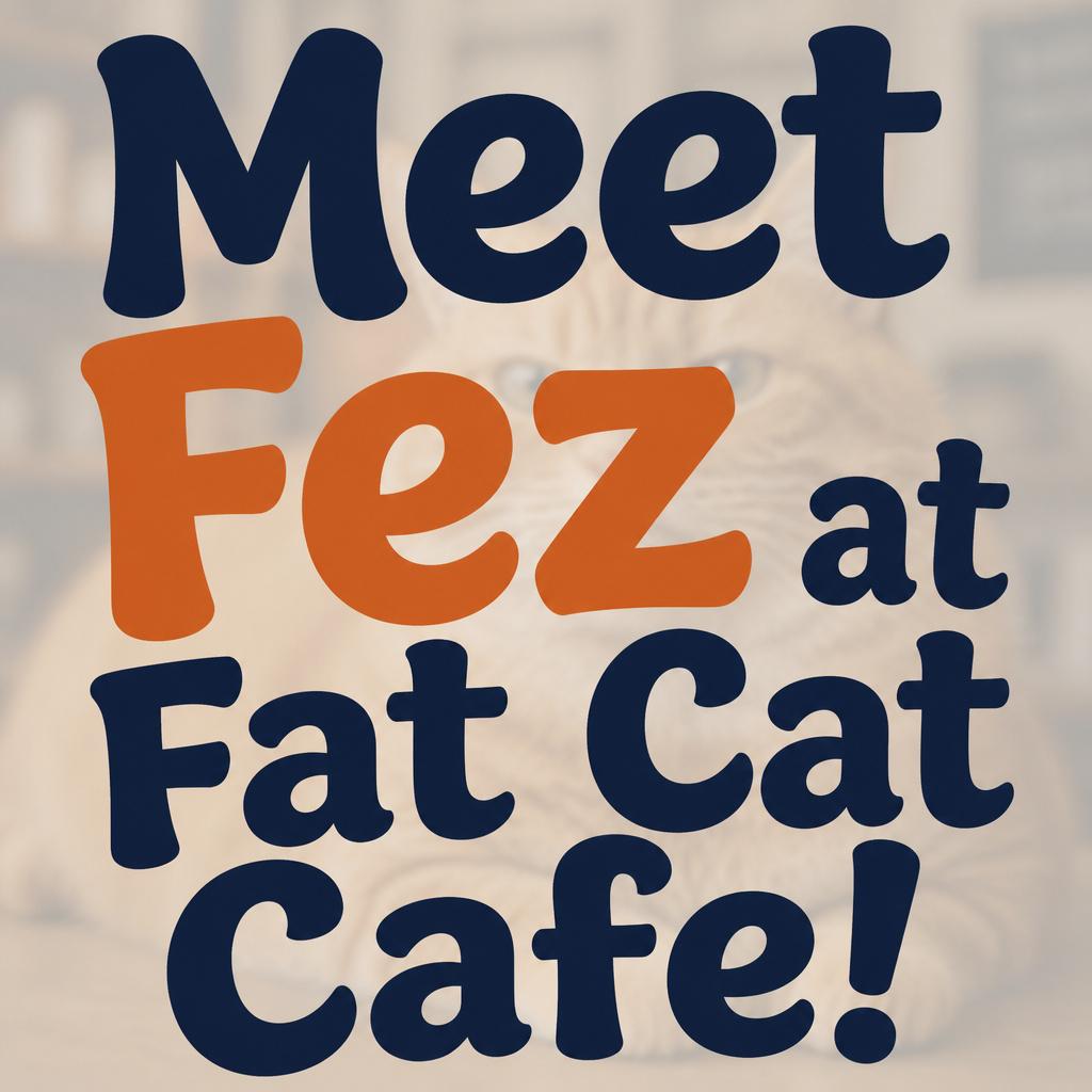Enlarge Fez at Fat Cat Cafe, a Adopted Domestic Short Hair in Tallahassee, FL image 1/1