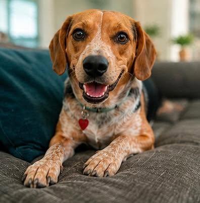 Romeo, ADOPTABLE, Adult Male Beagle.