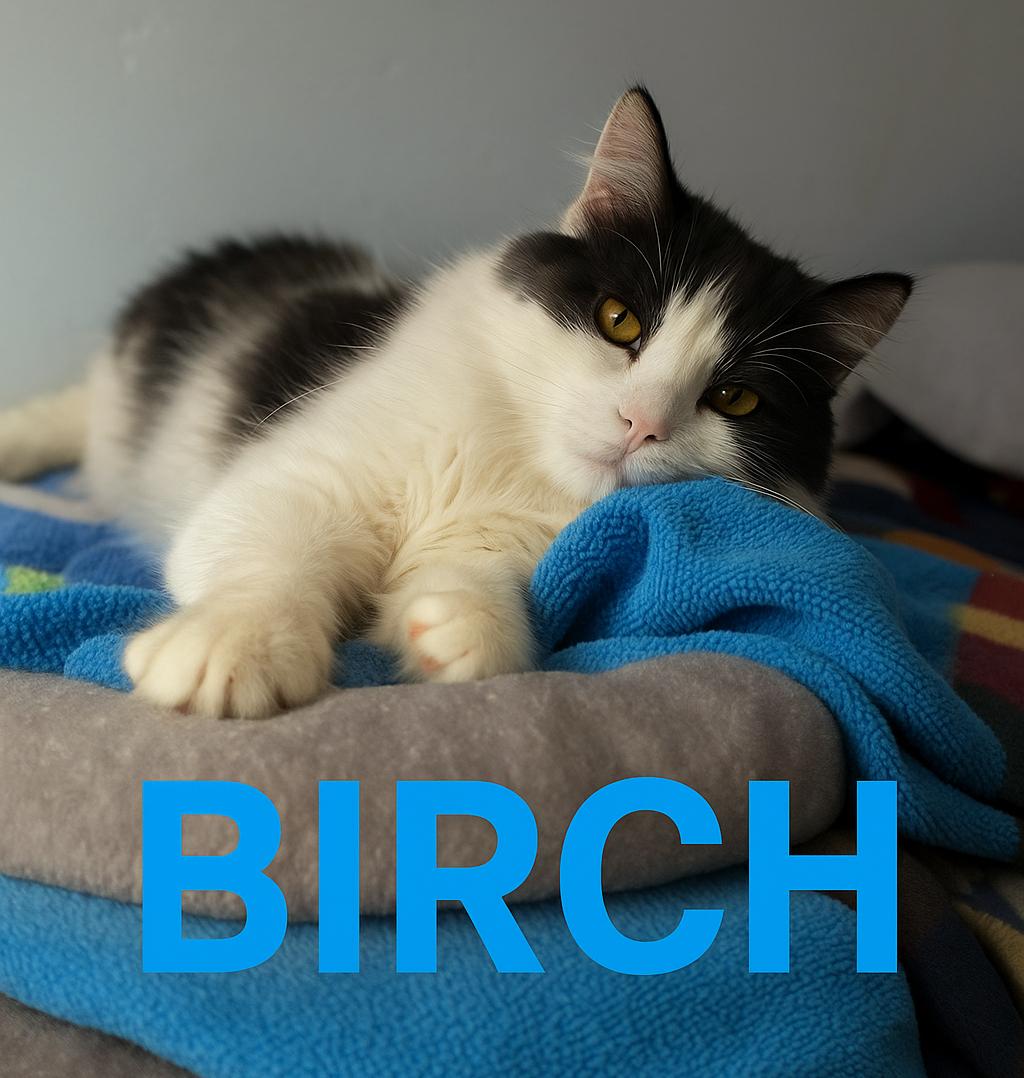 Birch, Adoptable, Adult Male Domestic Short Hair.