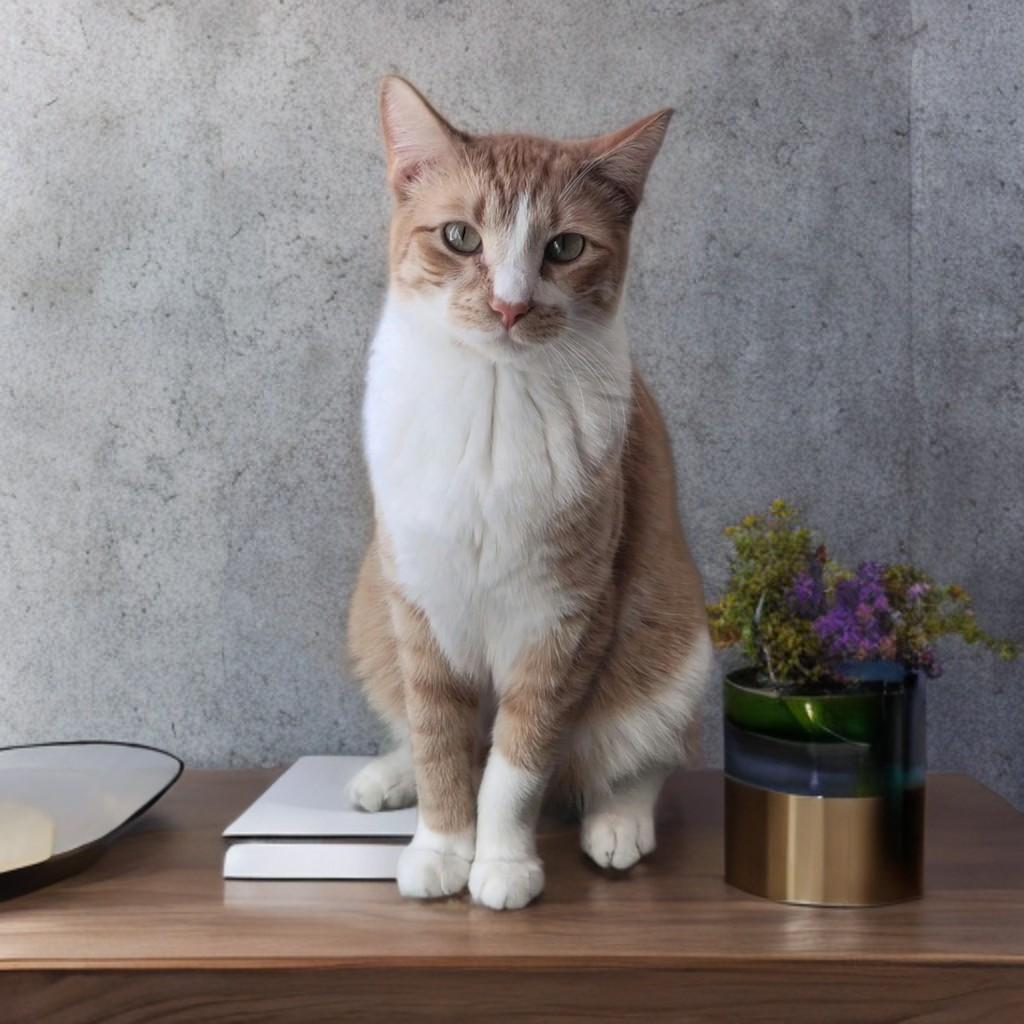 Enlarge Ching, a Adoptable Domestic Short Hair in Houston, TX image 3/5