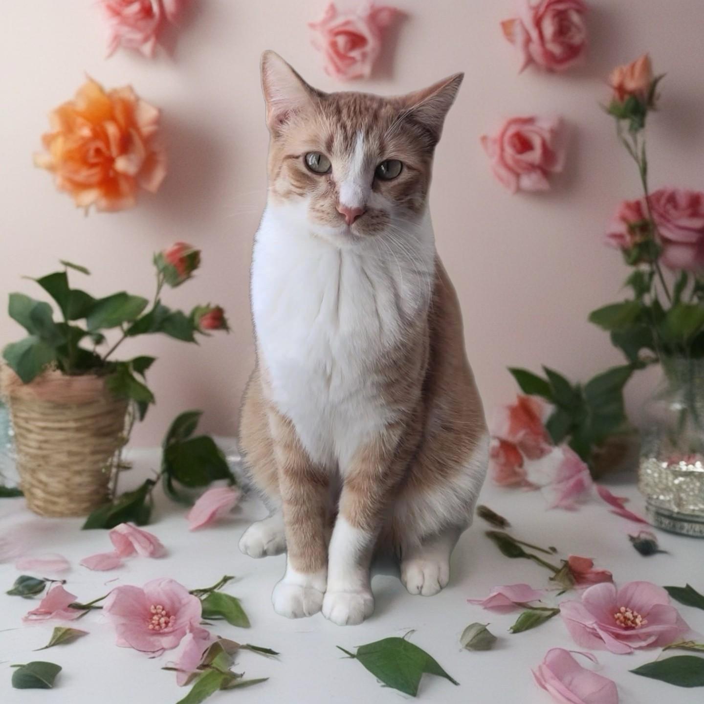 Ching, a Adoptable Domestic Short Hair in Houston, TX image 1/6