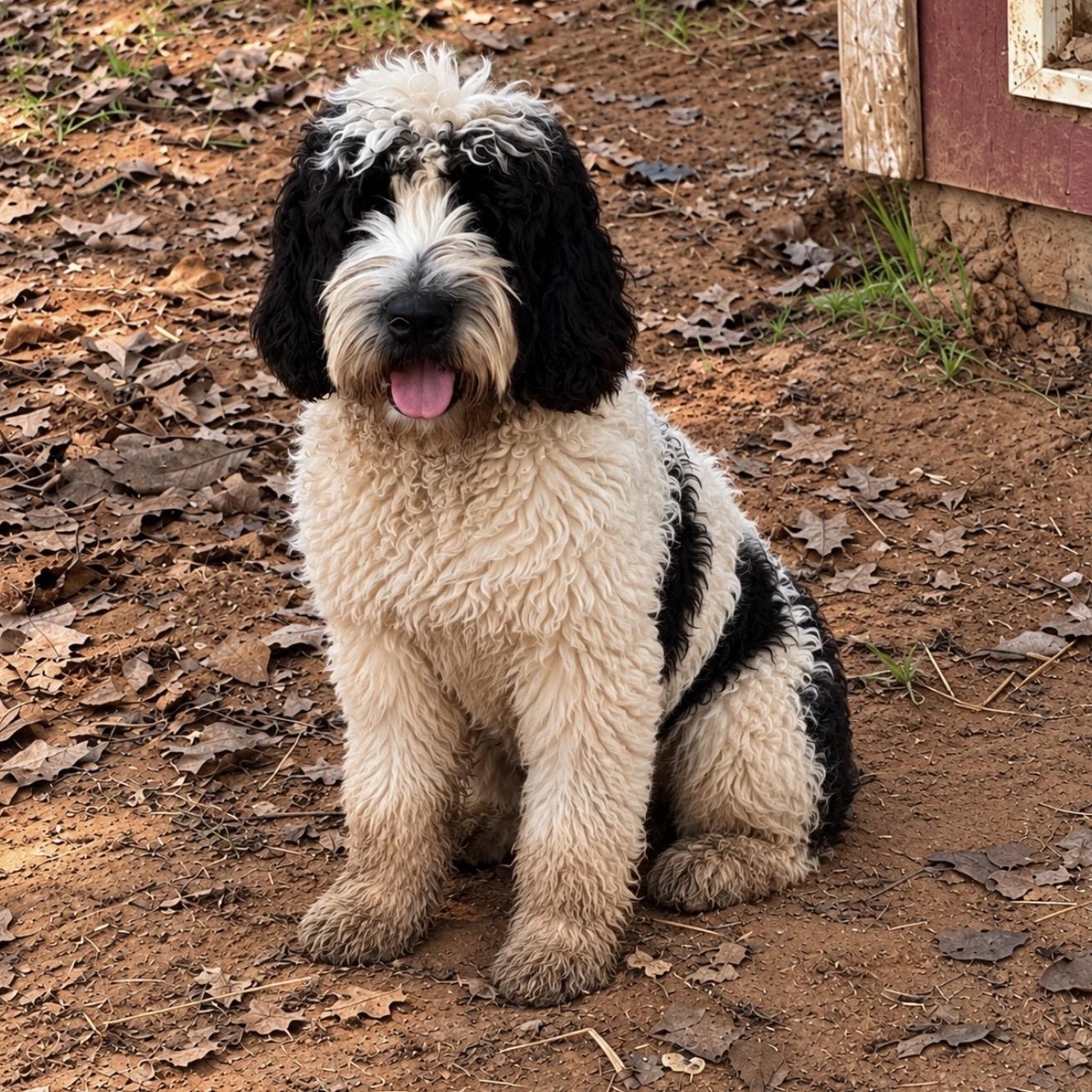 Frank, Adopted, Puppy Male Cockapoo & English Springer Spaniel.