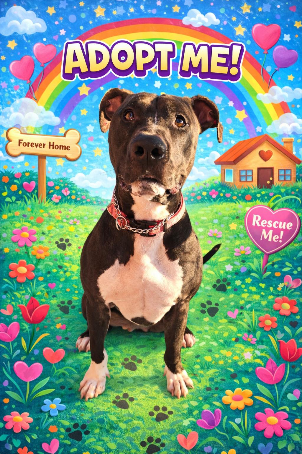 Enlarge Pixely, a Adoptable mixed breed in Stuart, FL image 1/6