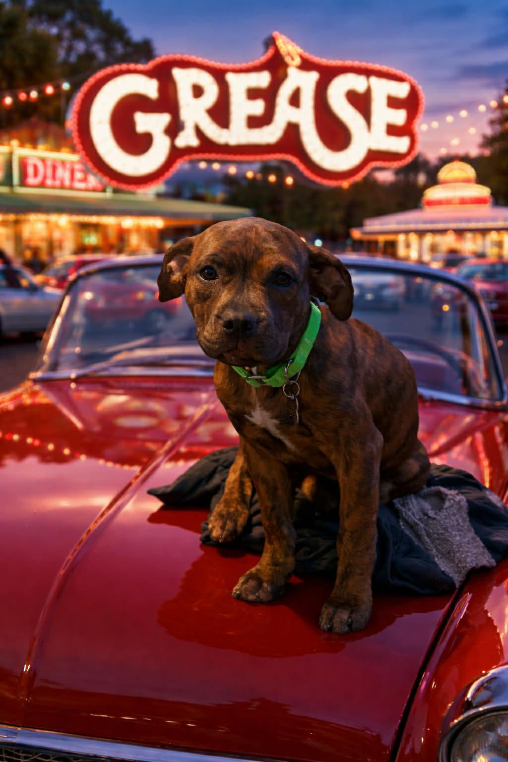 Rizzo, adopted, Puppy Female Mixed Breed.