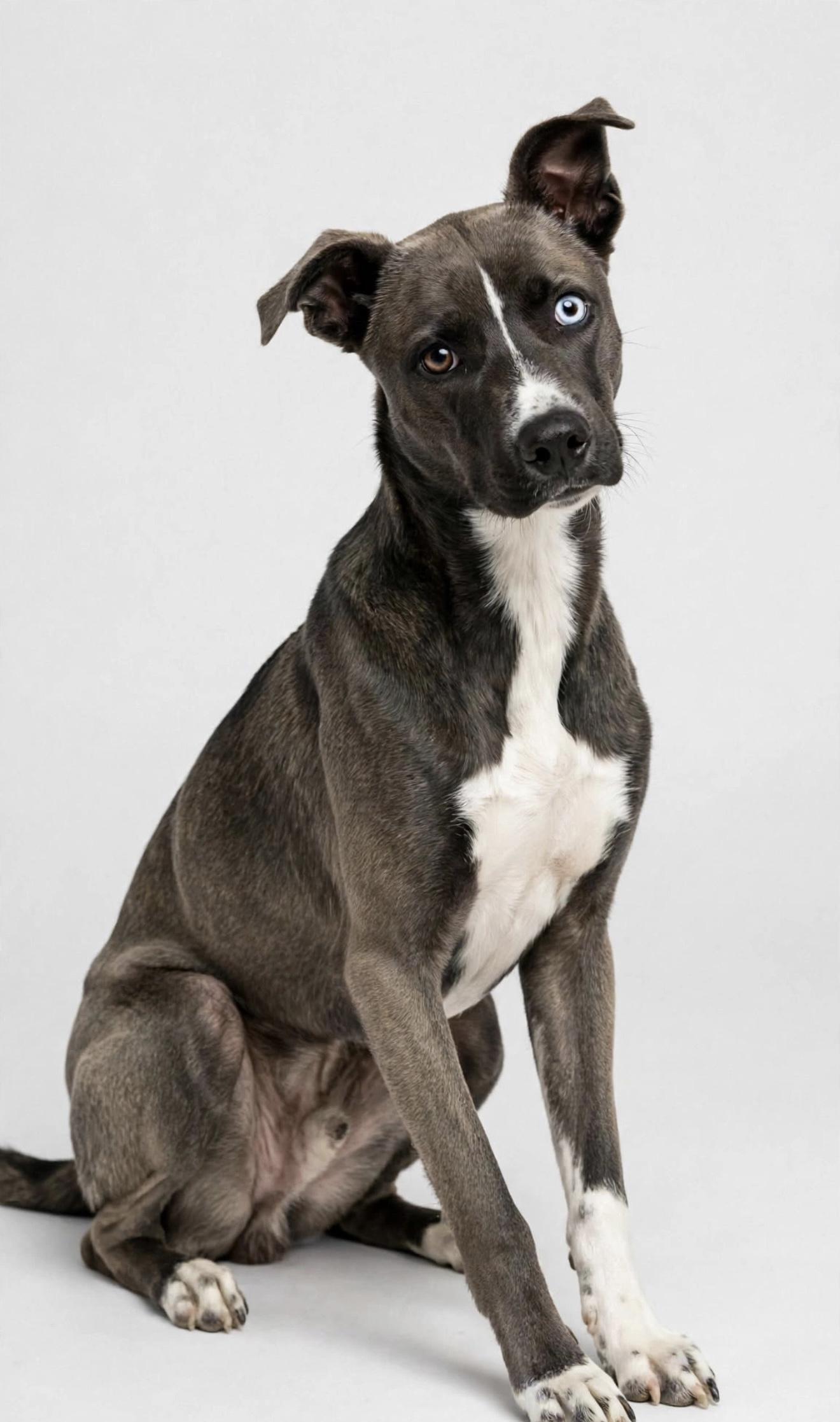 BLUE, Adoptable, Young Male Mountain Cur.