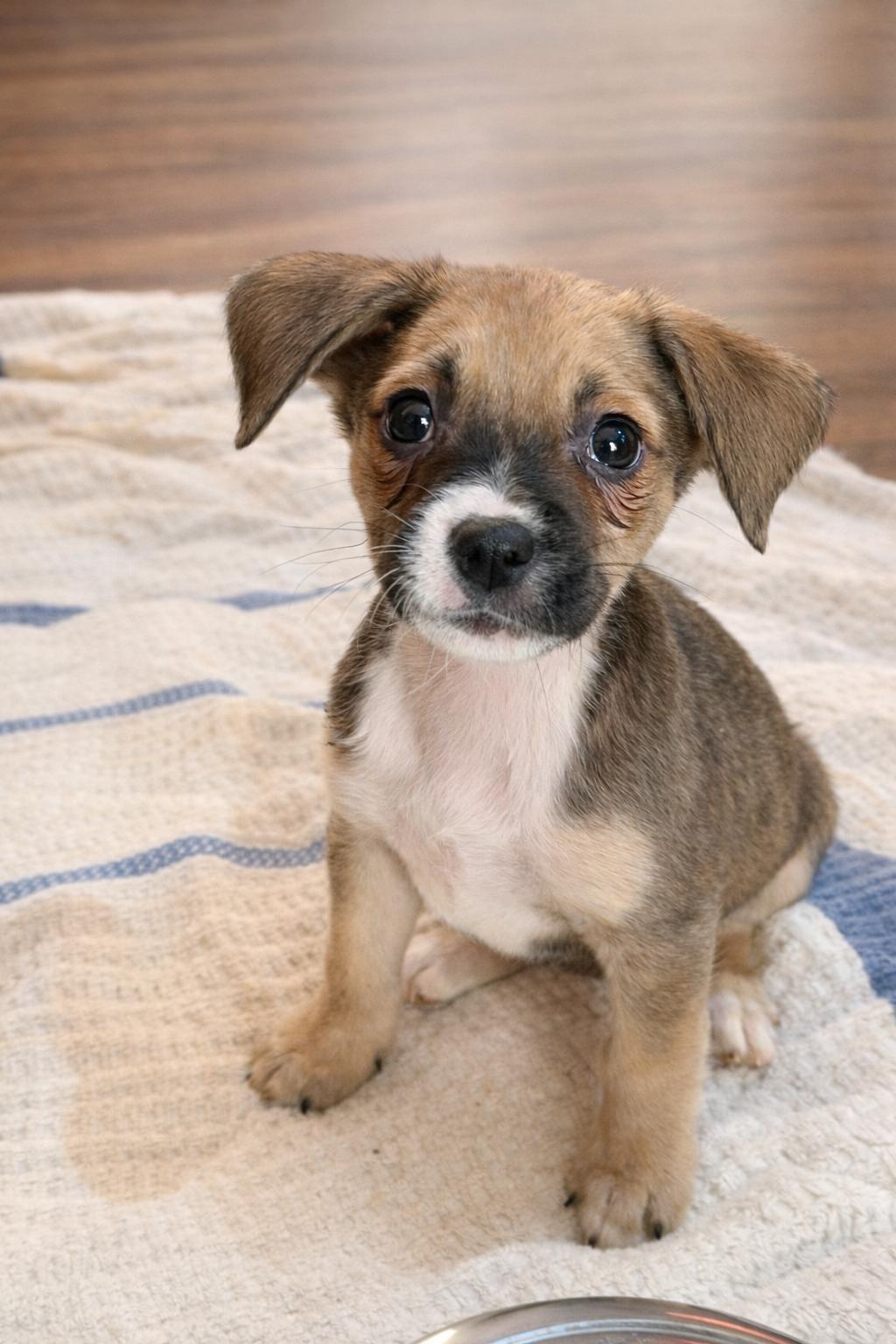 Audrey, ADOPTABLE, Puppy Female Chiweenie & Terrier.