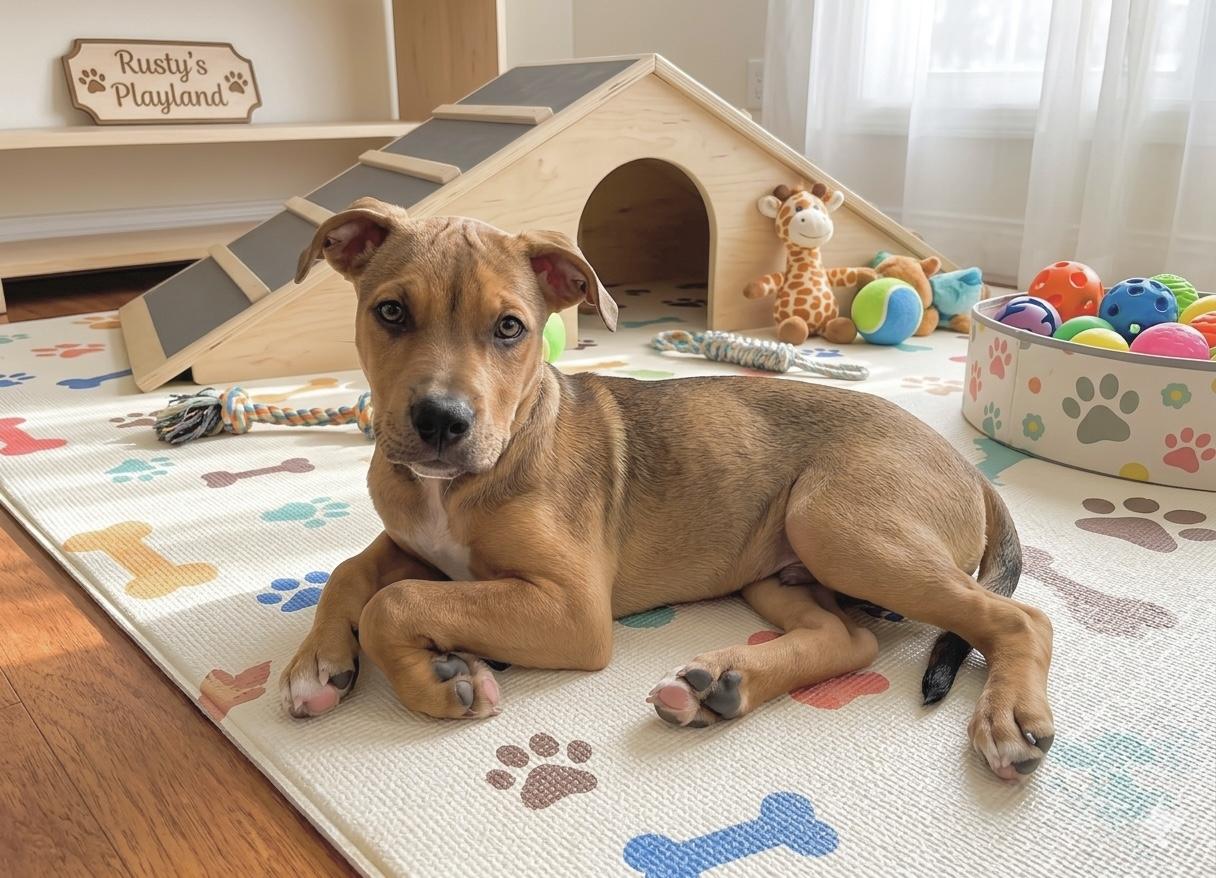 Enlarge Rusty, a Adoptable mixed breed in Owings, MD image 5/6