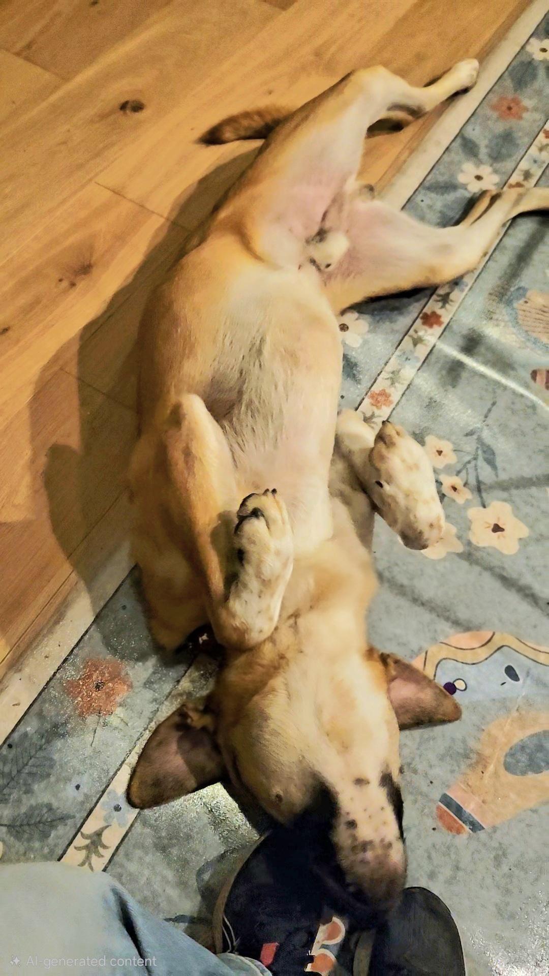 Harley Scooby loves water, a Adoptable mixed breed in Venice, CA image 2/4