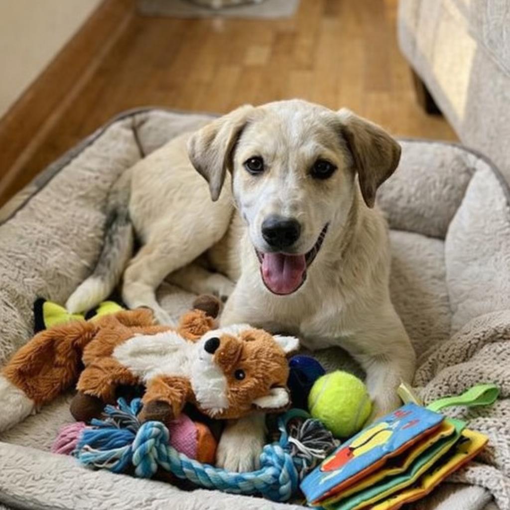 **VINITA**, Adoptable, Puppy Female Labrador Retriever & Great Pyrenees.