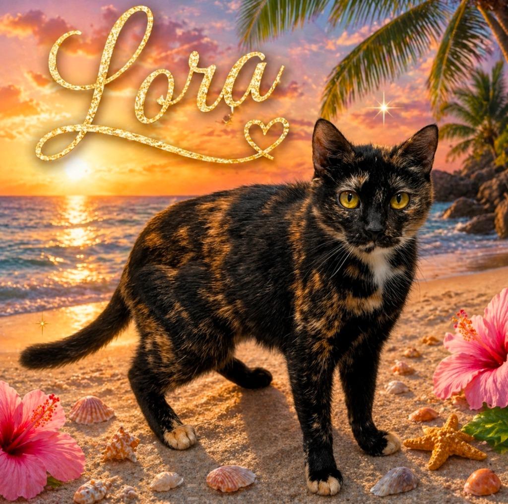 Enlarge Lora, a Adoptable mixed breed in Washington Court House, OH image 3/4