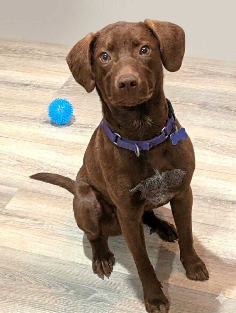 Enlarge Reagon - MEET at PETCO 3/7!, a Adoptable Chocolate Labrador Retriever in Cookeville, TN image 1/3