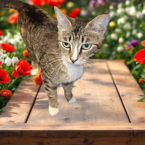 Cascade Babushka, Adoptable, Kitten Female Tabby & Domestic Short Hair.