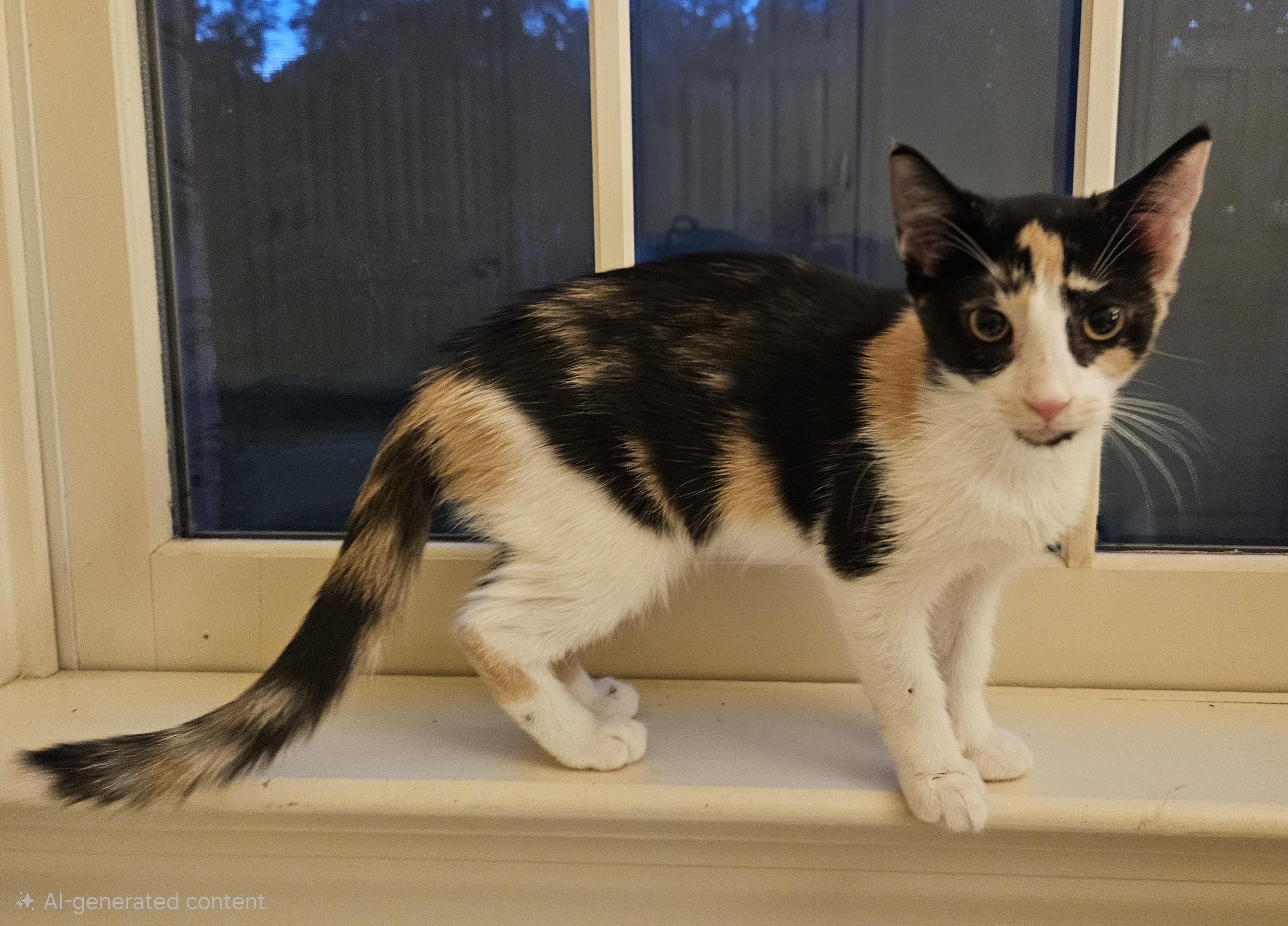 Demi, a ADOPTABLE Calico in Frederick, MD image 4/4